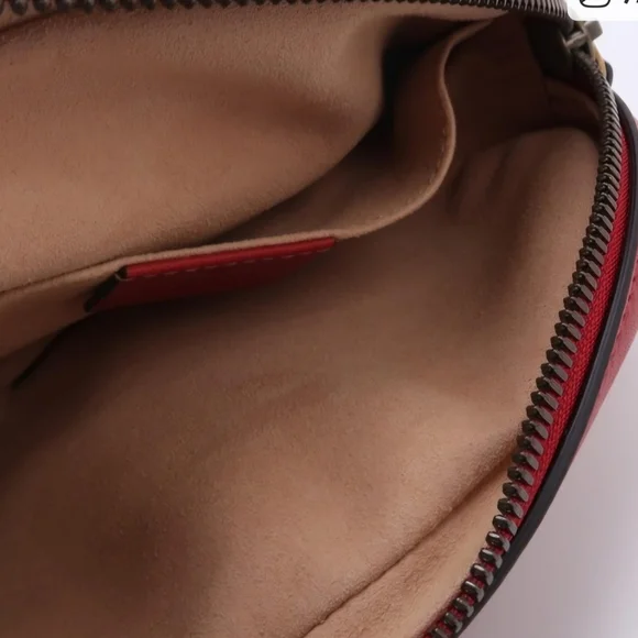 Gucci Red Quilted Belt Bag